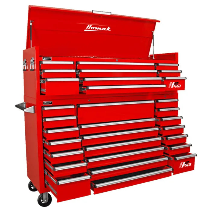 Homak H2PRO 72" Top Chest and Rolling Cabinet Combo