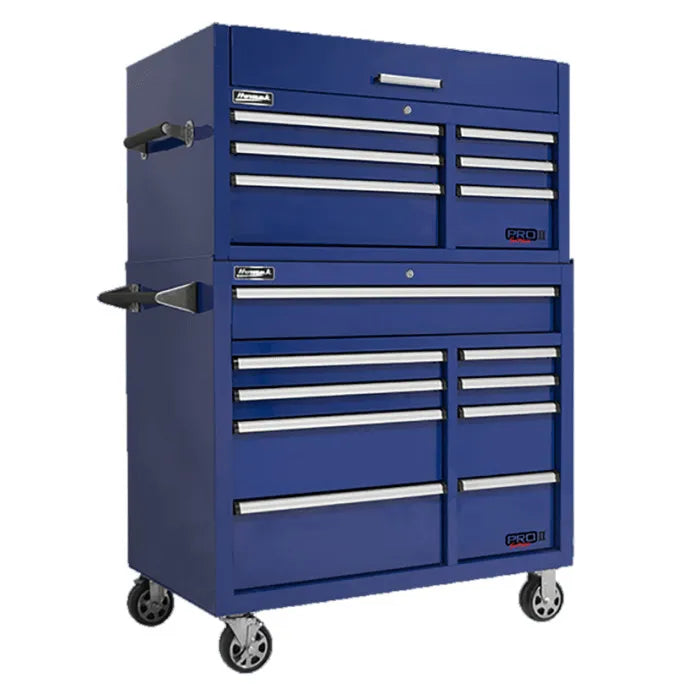 Homak PRO II 41" Top Chest and Rolling Cabinet Combo