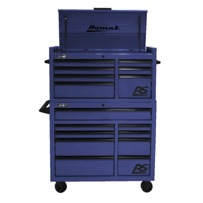 Homak RS PRO 41" Top Chest and Rolling Cabinet Combo