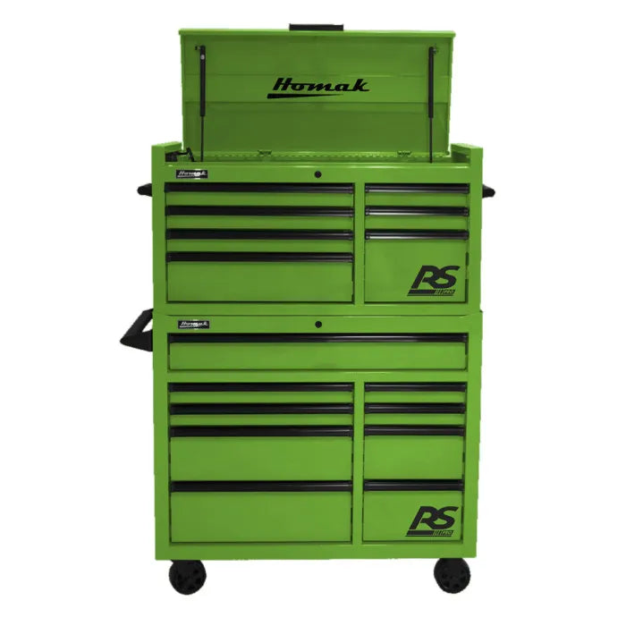 Homak RS PRO 41" Top Chest and Rolling Cabinet Combo