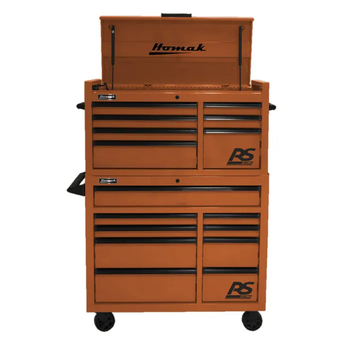 Homak RS PRO 41" Top Chest and Rolling Cabinet Combo