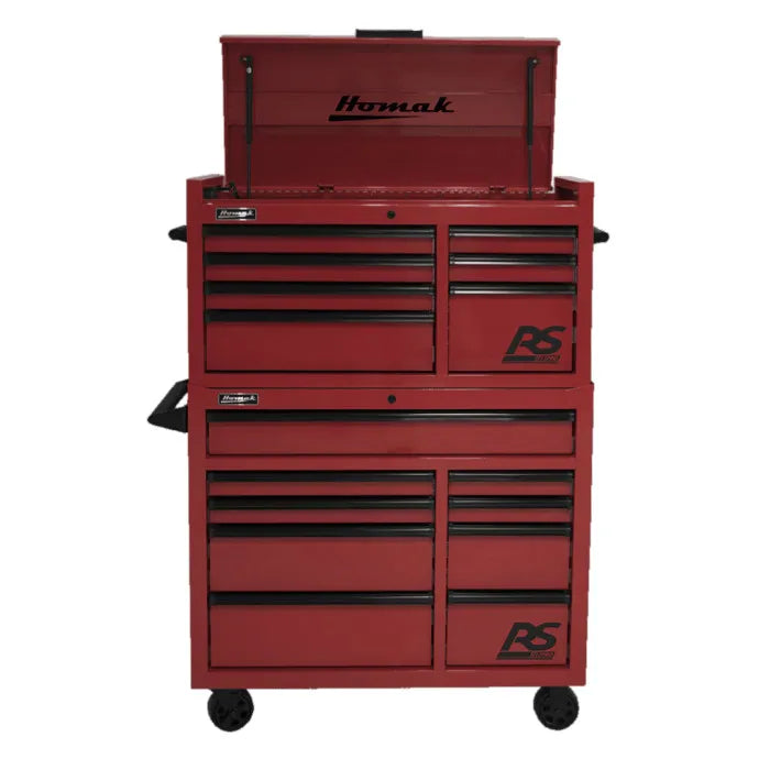 Homak RS PRO 41" Top Chest and Rolling Cabinet Combo