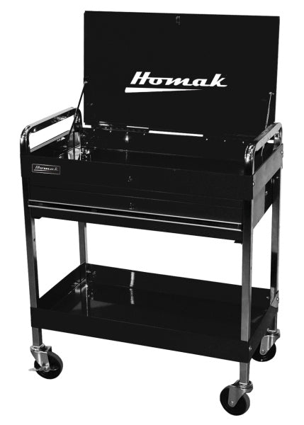 Homak Pro Series 32" One Drawer Flip Top Service Cart