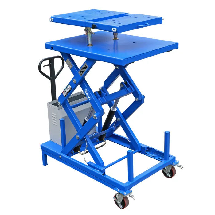 iDEAL LT-PT3300DC-X Powertrain Lift Table Double Scissor Heavy-Duty Design With High Quality Hydraulic Cylinder