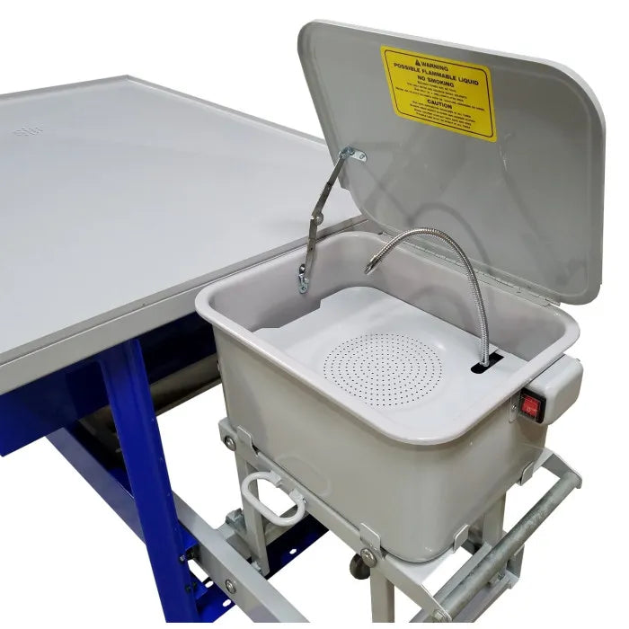 iDEAL PTDT-PW-1000 Premium Tear Down Table & Parts Washer