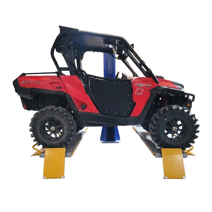 iDEAL SC-2K-UTV-X Single Column UTV Mower Lift Side