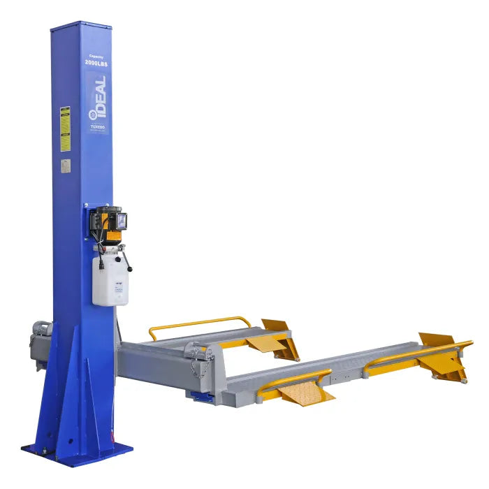 iDEAL SC-2K-UTV-X Single Column UTV Mower Lift Features