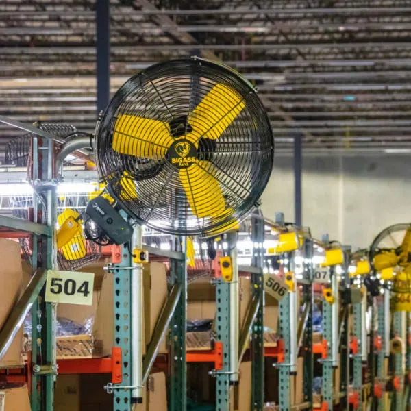 Big Ass Fans AirEye 30" Directional Fan I-Beam C-Channel Mount 120V