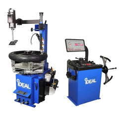 iDEAL Powersport Tire Changer + Motorcycle Wheel Balancer Combo