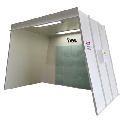 iDEAL PSB-AFOFB1388-AK-1PH Open Front Paint Spray Booth