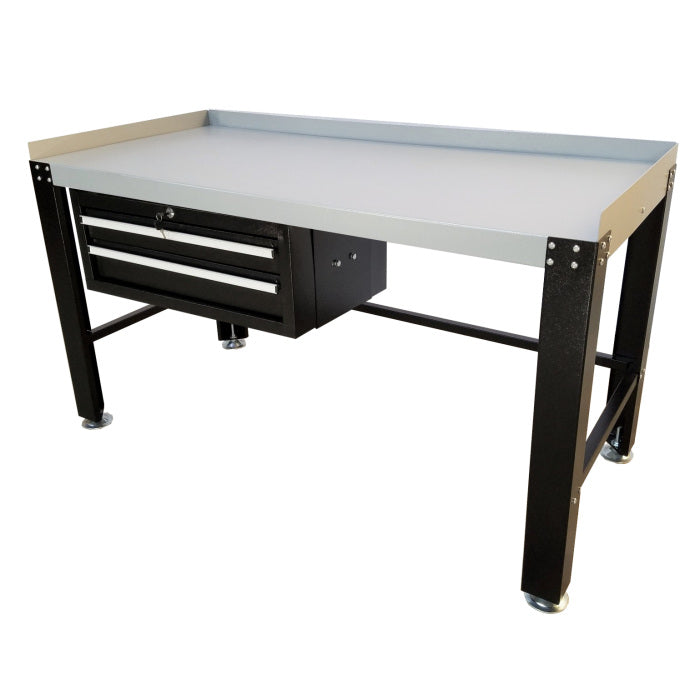 iDEAL PWB-TC-1600 Premium Work Bench & Tool Cabinet in Black
