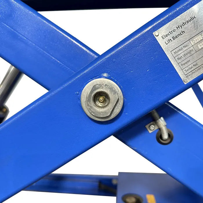 iDEAL M-2200IEH-XR Pro Series Power Sport Motorcycle Lift Heavy-Duty Construction