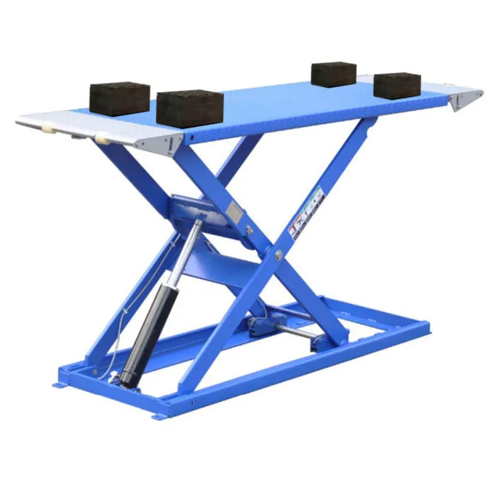iDEAL UF-2500EH-X Pro-Series Frame-Engaging UTV ATV Lift in Blue