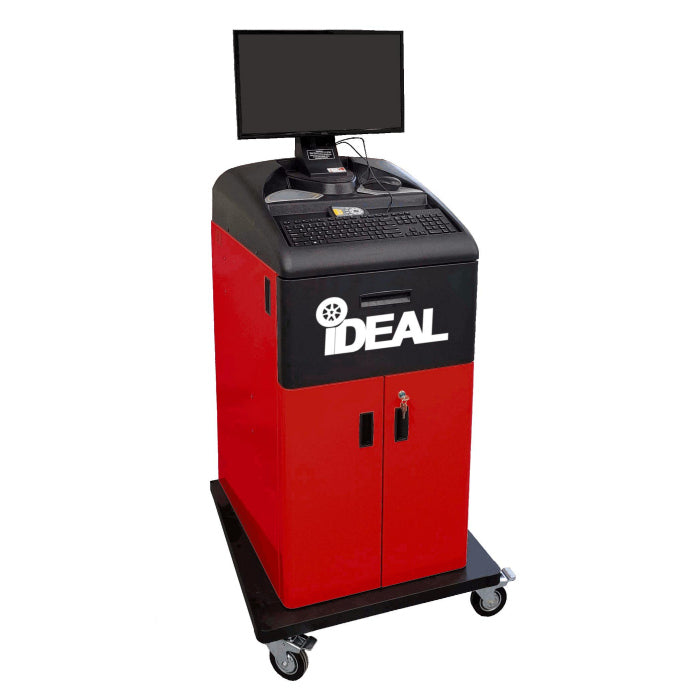 Mobile Cabinet Allows For Side Or Front Centered Placement For 'Drive-Thru' Or 'Dead-End' Set-Up Configurations