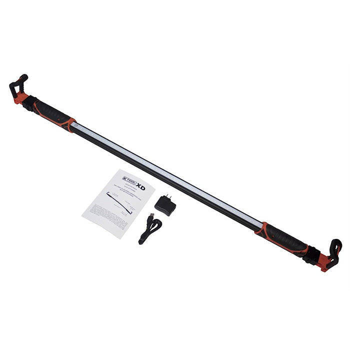 K Tool KTI73325XD Underhood Low Profile Telescoping LED Light Includes AV Charger & User Manual 