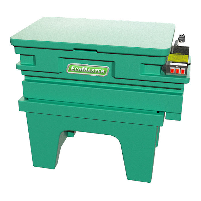 EcoMaster EM4000 Aqueous Parts Washer Lid Closed 