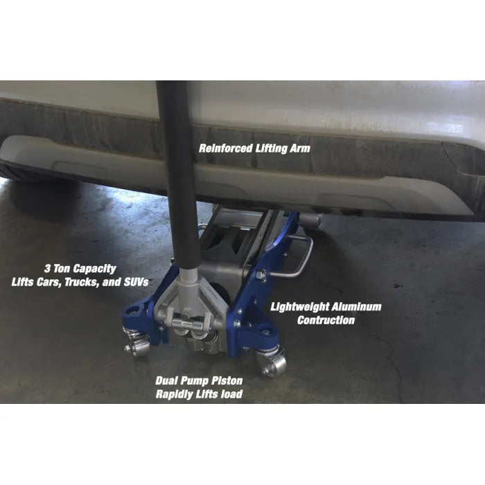 K Tool KTI63099A 3 Ton Aluminum Service Jack