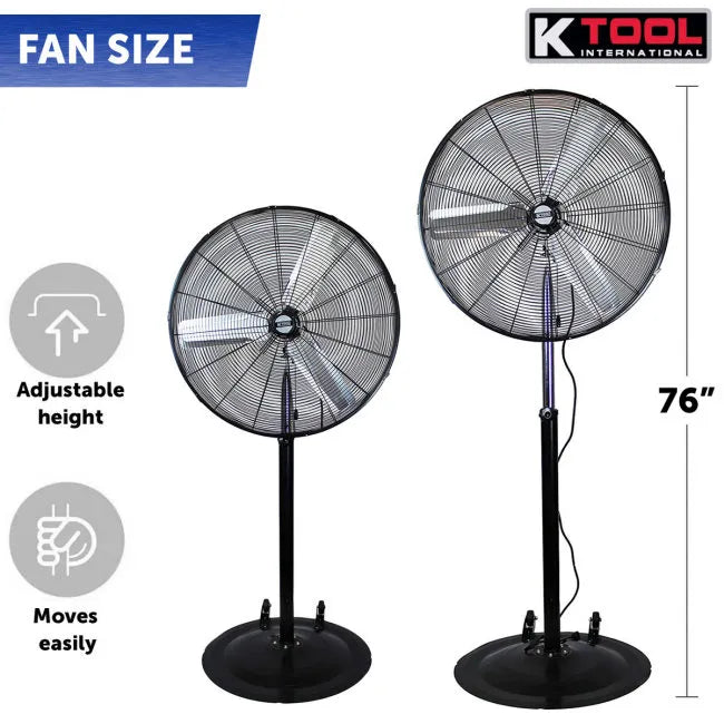 K Tool KTI77730 Fan Size