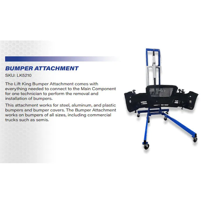Lift King LK5210 Bumper Attachment Features