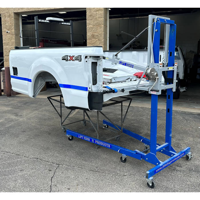 Lift King Main Component & Box Attachment In Use 