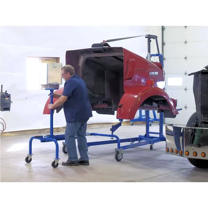 Lift King Semi Hood Dolly In Use 