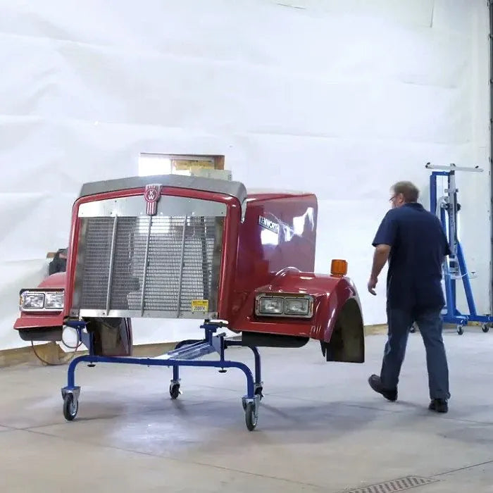 Lift King Semi Hood Dolly In Use 