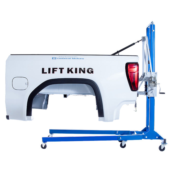 Lift King Main Component and Box Attachment In Use 
