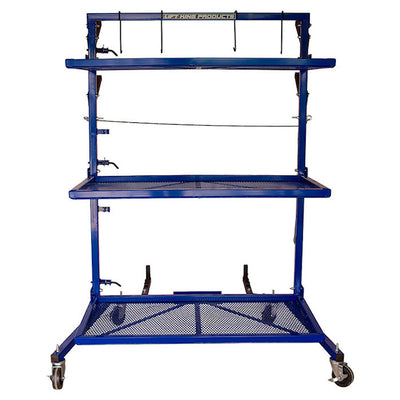 Lift King PC1010 Heavy Duty Parts Cart 3 Shelves