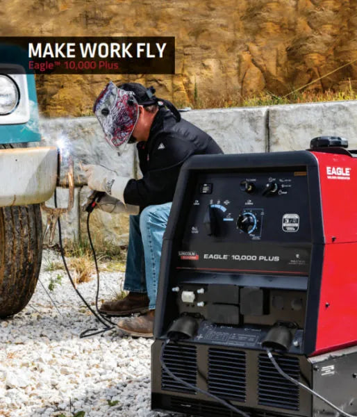 Lincoln Electric Eagle 10,000 Plus Engine Driven Welder Generator