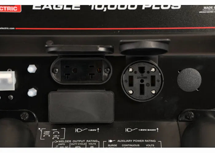 Lincoln Electric Eagle 10,000 Plus Receptacles