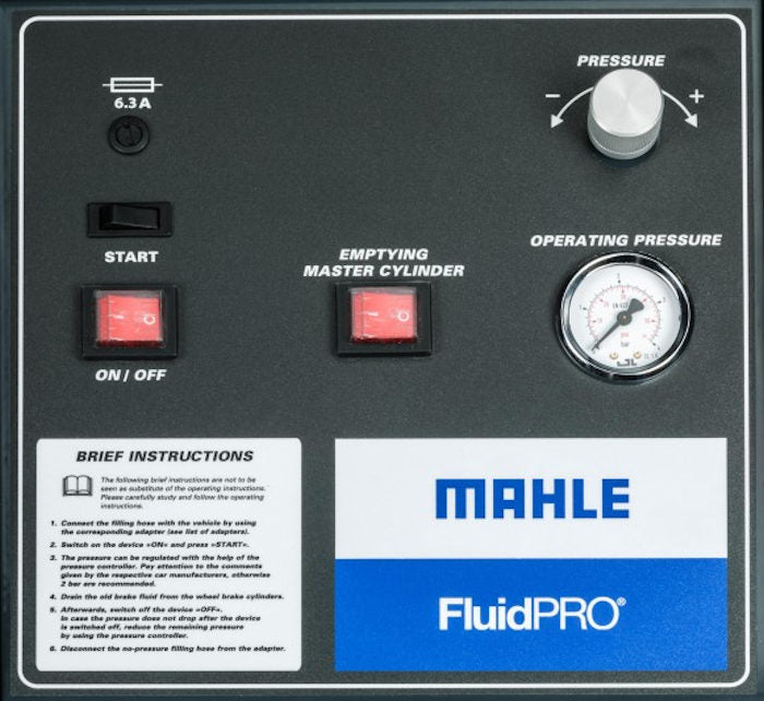 MAHLE FluidPRO BFX-20 Control Panel