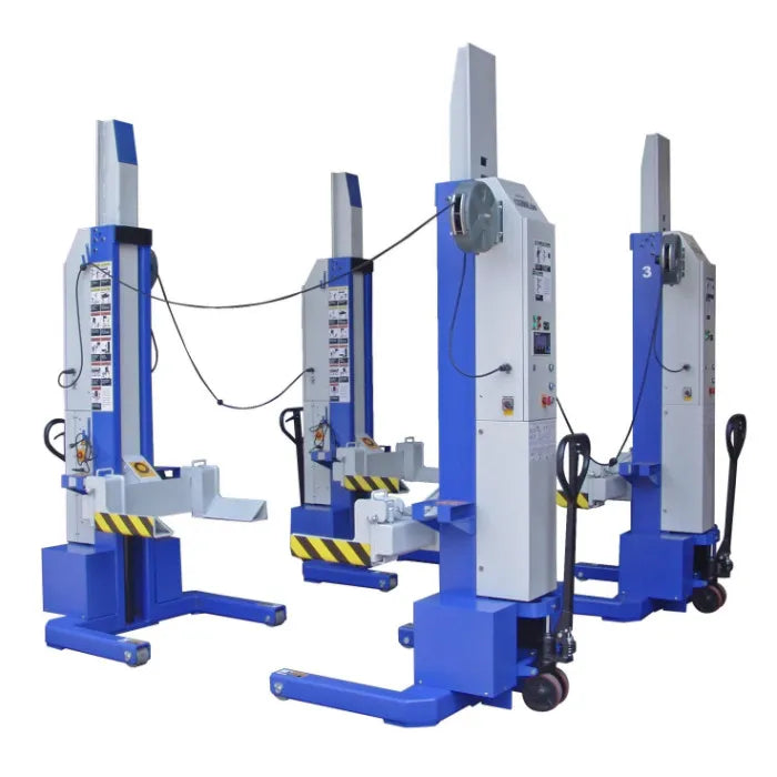 iDEAL MSC-13K-B-678 Mobile Column Vehicle Lifts Set of 4