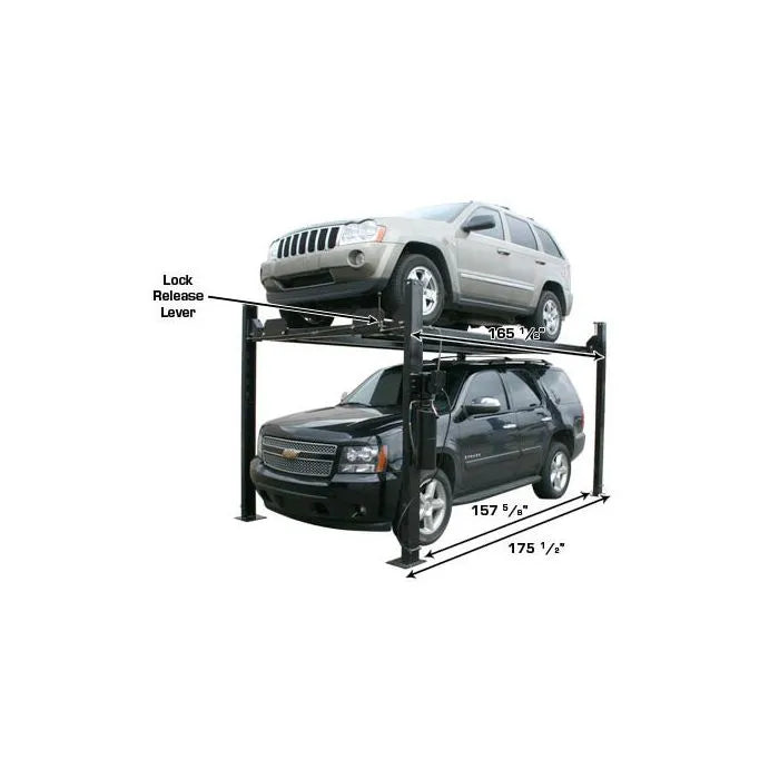 Atlas Garage Pro 8000EXT Four Post Lift Specifications