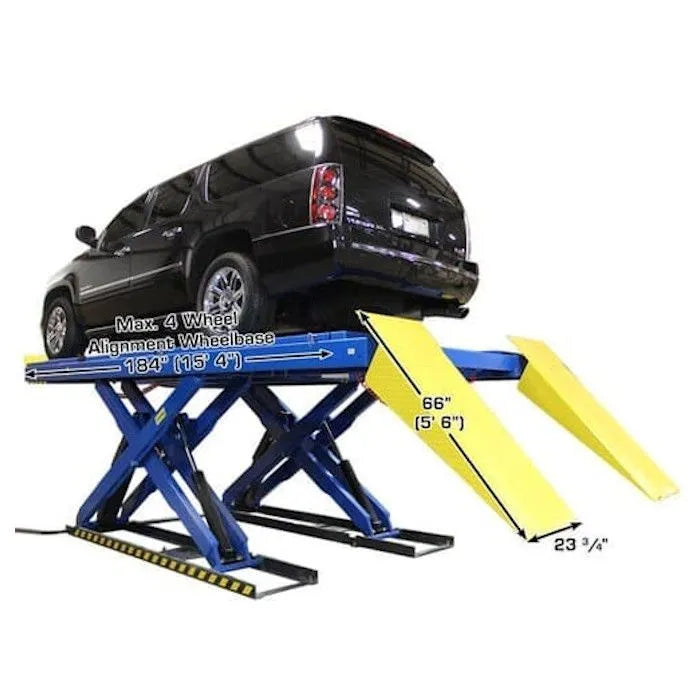 Atlas PX16A Heavy-Duty Scissor Alignment Lift Specifications