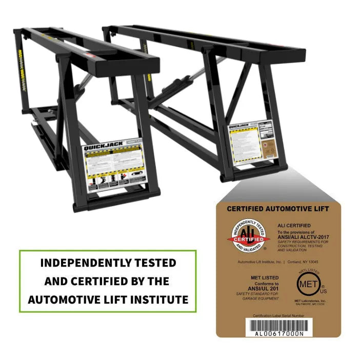 Ranger QuickJack 8000TLX Extended Portable Truck Lift System