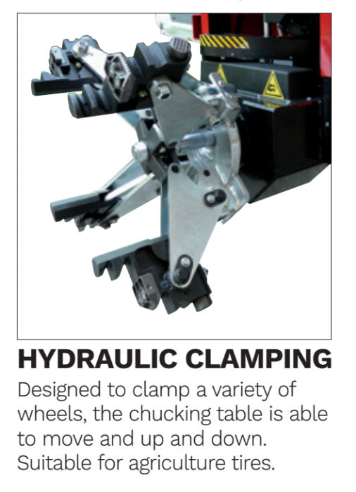 Rotary R560 Hydraulic Clamping