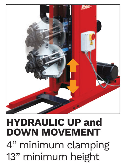 Rotary R560 Hydraulic Up and Down Movement