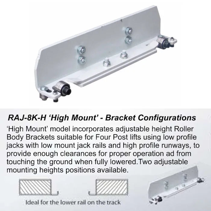 ASEplatinum RAJ-8K-H High Mount Bracket