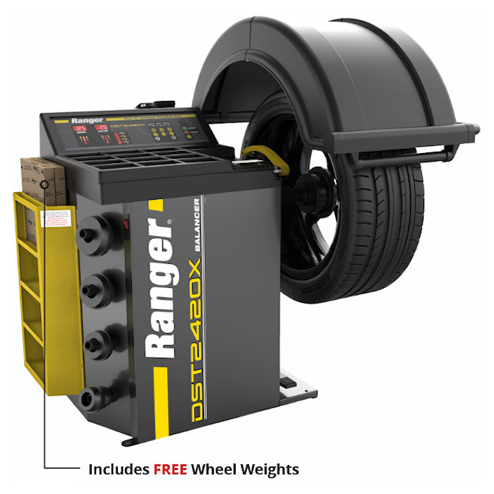 Ranger DST2420X Wheel Balancer Includes Free Wheel Weights 