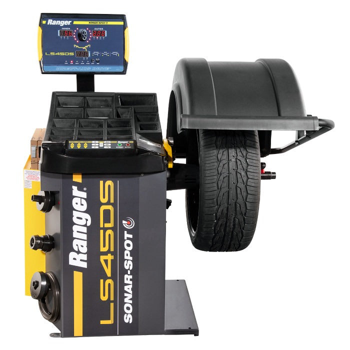 Ranger LS45DS Sonar 3D Laser-Spot Wheel Balancer Front View
