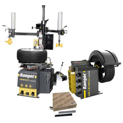 Ranger R980DP-L Tire Changer + DST2420X Wheel Balancer + Weights Combo
