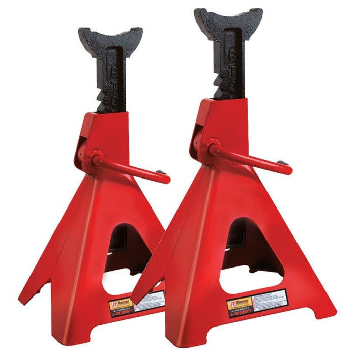 Ranger RJS-6T Heavy-Duty Jack Stands 6-Ton Capacity