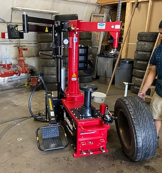 Rotary R247D.CL Center Lock Swingarm Tire Changer Variable Speed Control