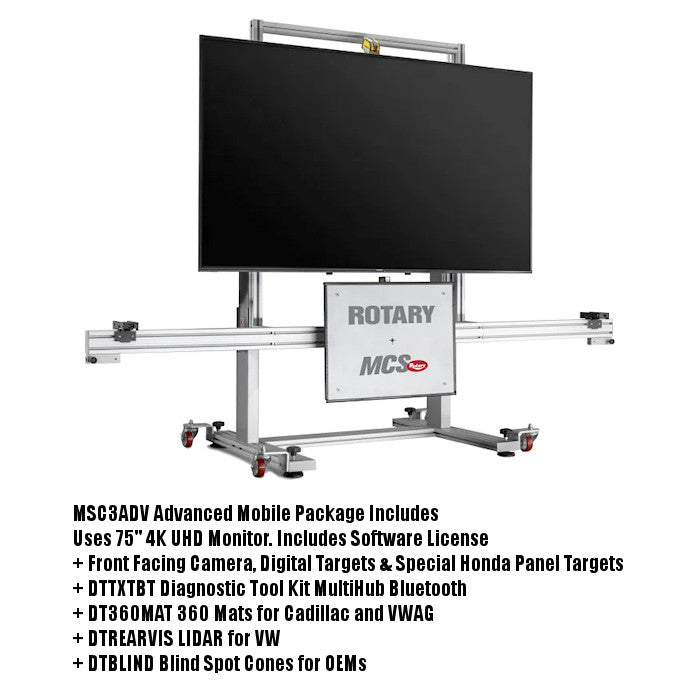 Rotary MCS3D Mobile ADAS Calibration System