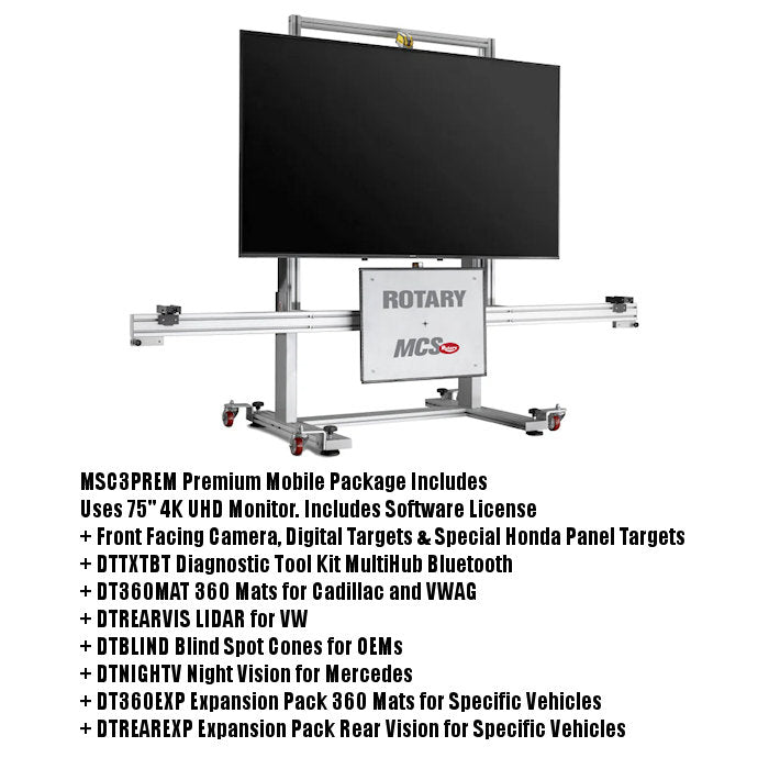 Rotary MCS3D Mobile ADAS Calibration System