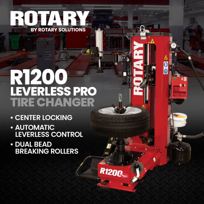 Rotary R1200 Leverless Pro Tire Changer