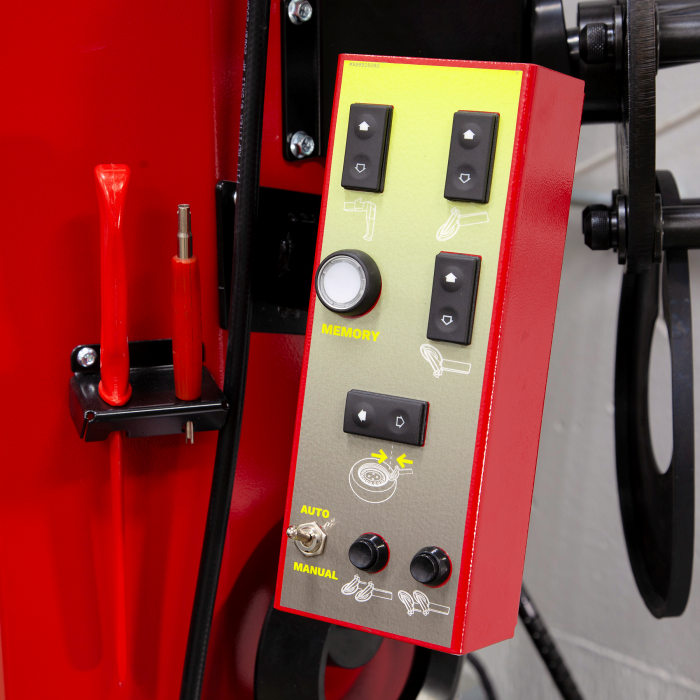 Rotary R1250 Leverless Pro Automatic Tire Changer Home Control Panel