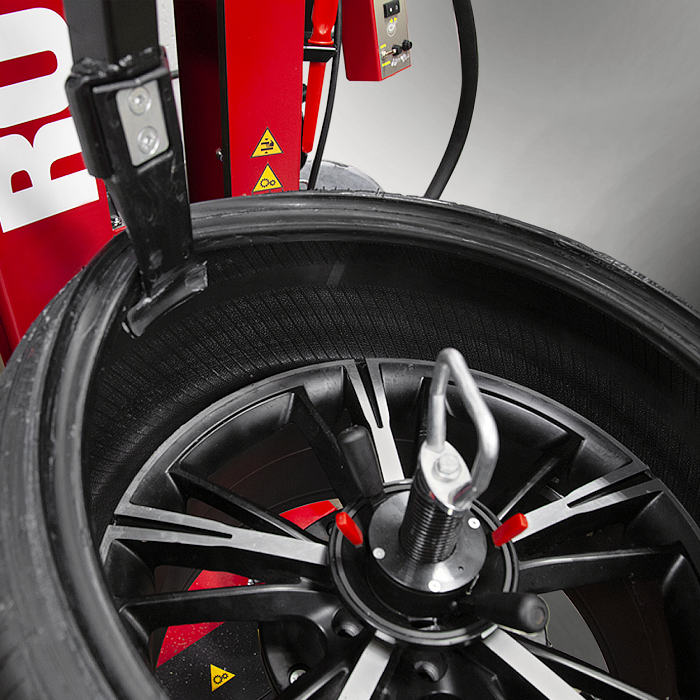 Rotary R1250 Leverless Pro Automatic Tire Changer Worry-Free Tire Demounting