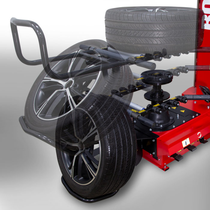 Rotary R1250 Leverless Pro Automatic Tire Changer Front Pneumatic Wheel Lift