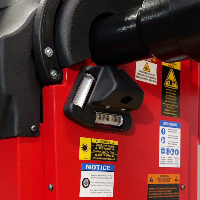 Rotary R160 3D Automatic Wheel Balancer LED Displays